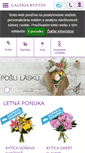 Mobile Screenshot of galeriakvetin.sk